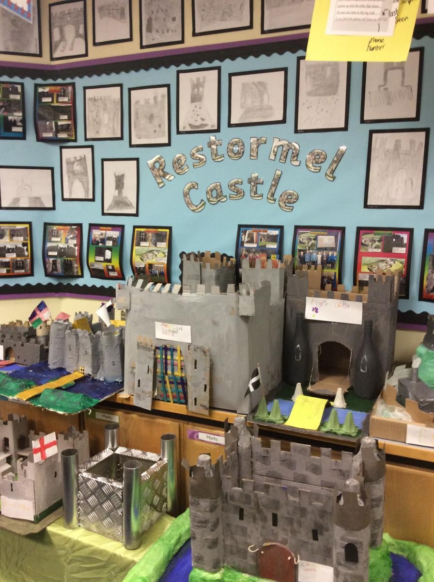 Year 2 castles display