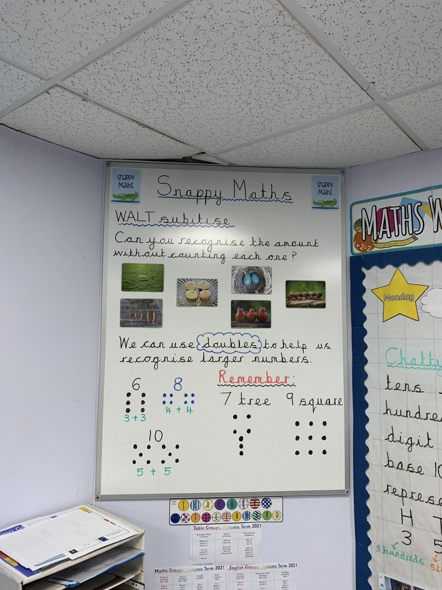 Number Sense Maths - Subitising