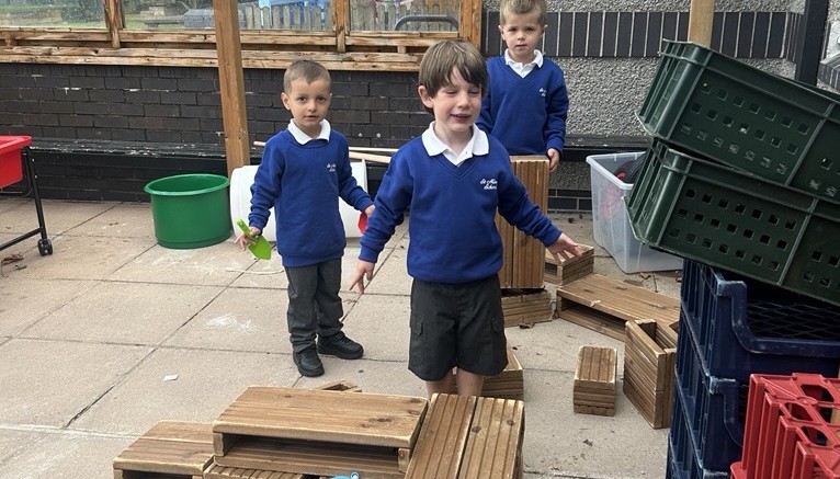 Big block building!