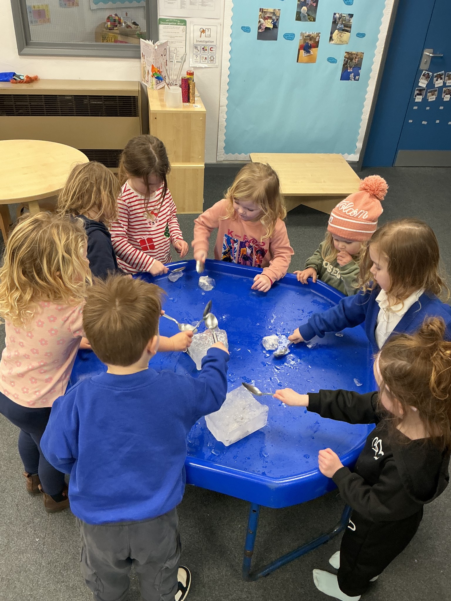 Breaking the ice to save the animals :)