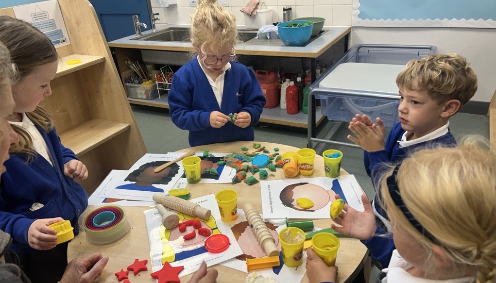 Playdough fun!