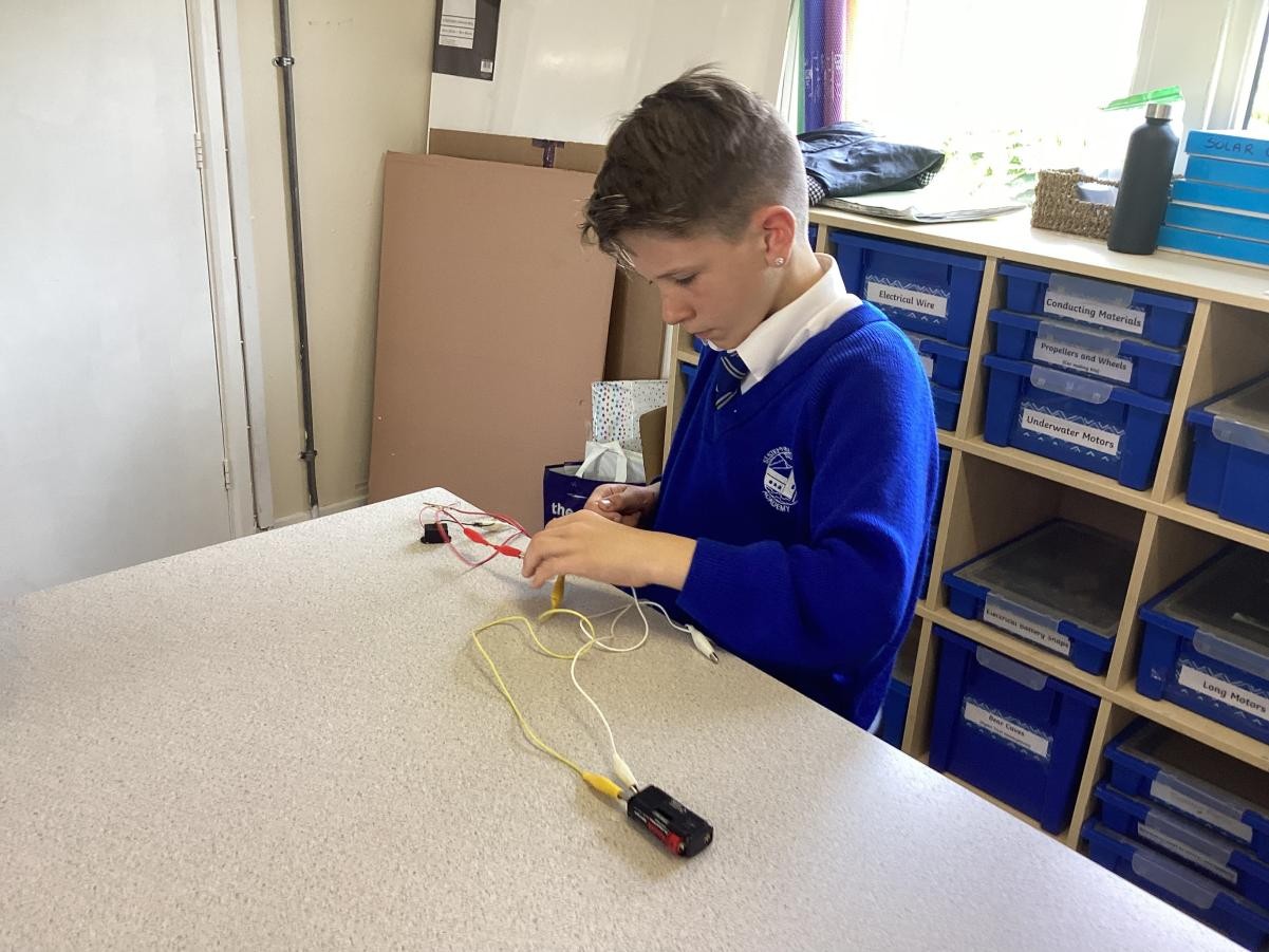 Learning about open and closed circuits in electricity. 