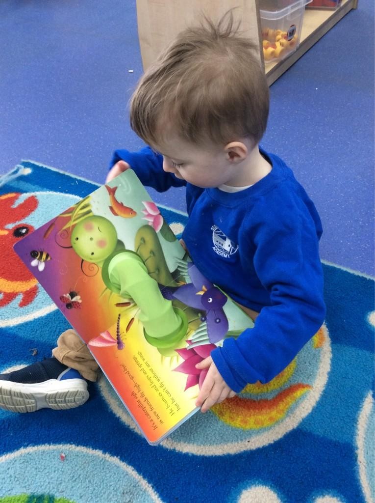 We love to read