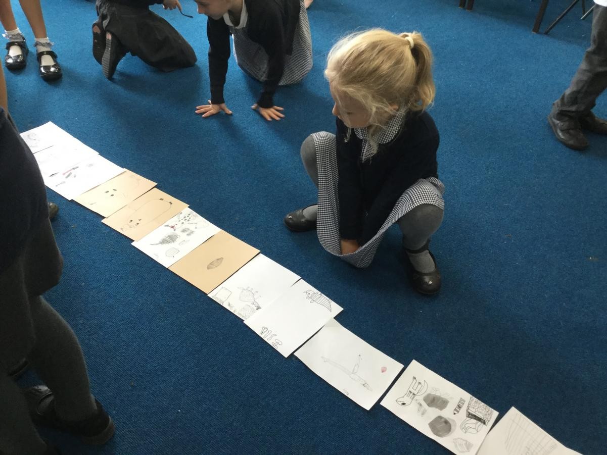 Drawing. Gallery walk