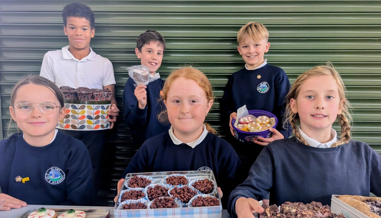 The School Council raised £211.60 at their first bake sale this year!