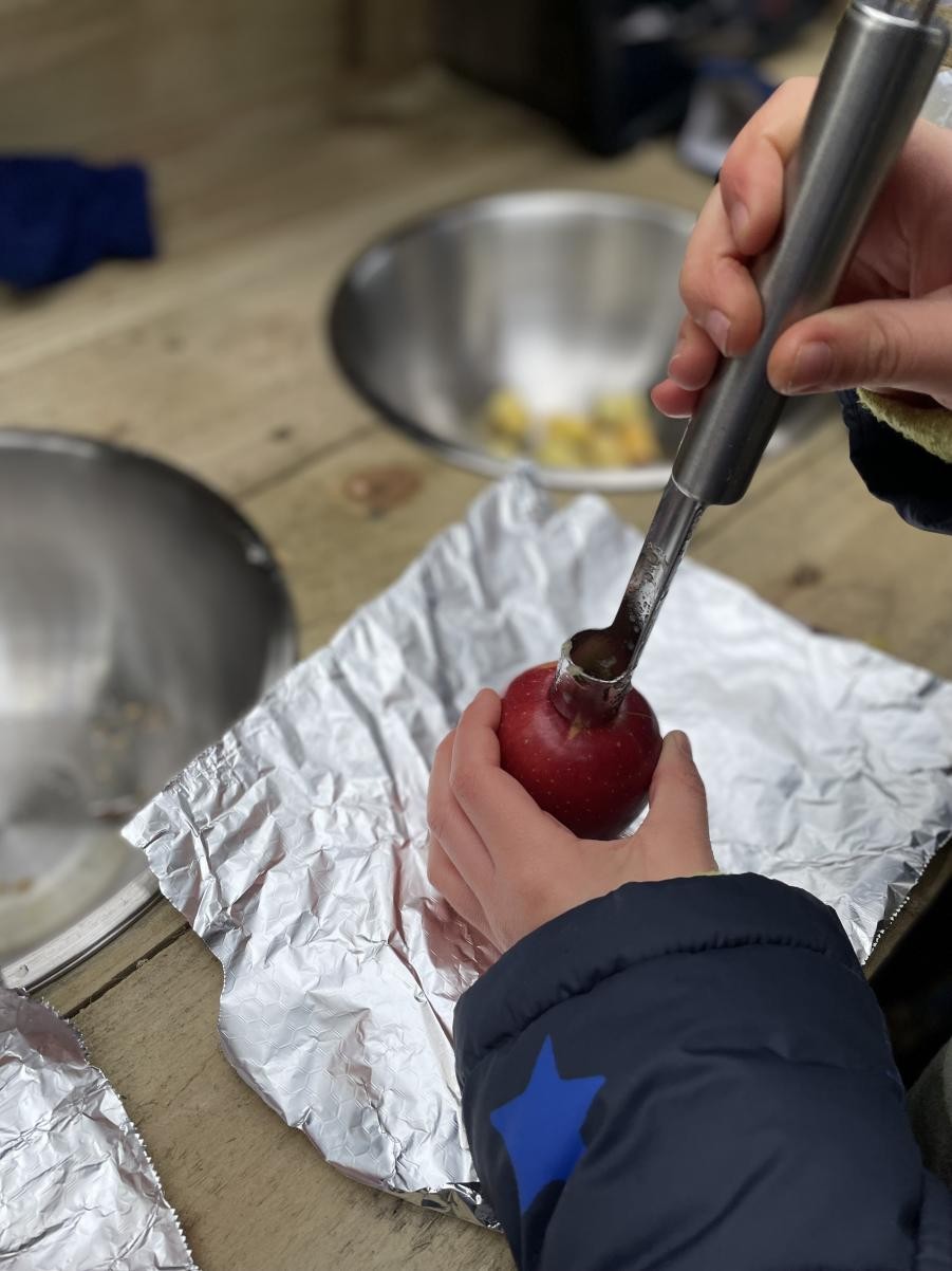 Using DT skills in Forest School