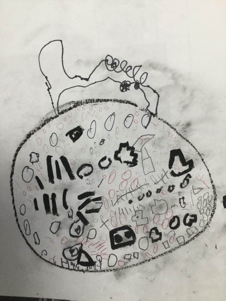 Drawing. Our sculptures