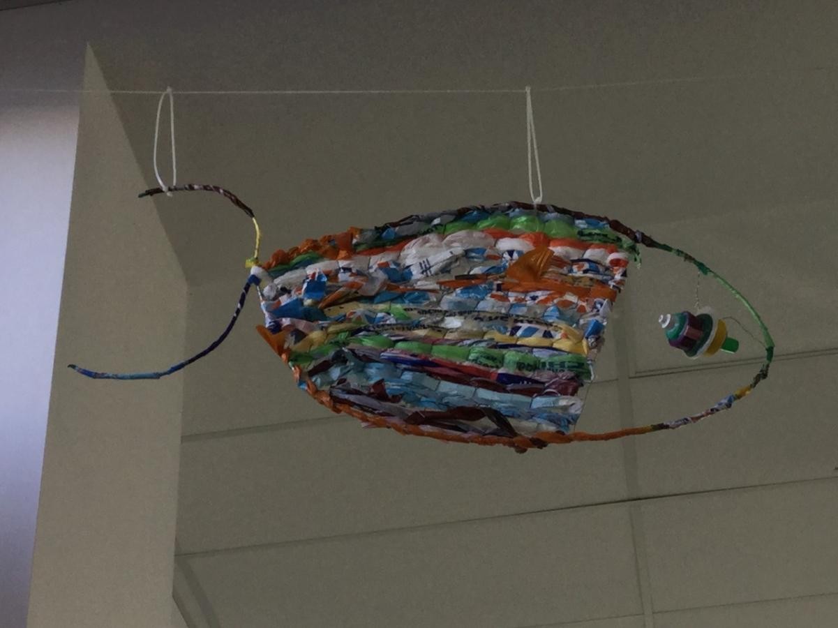 Sculpture. Recycled project for G7