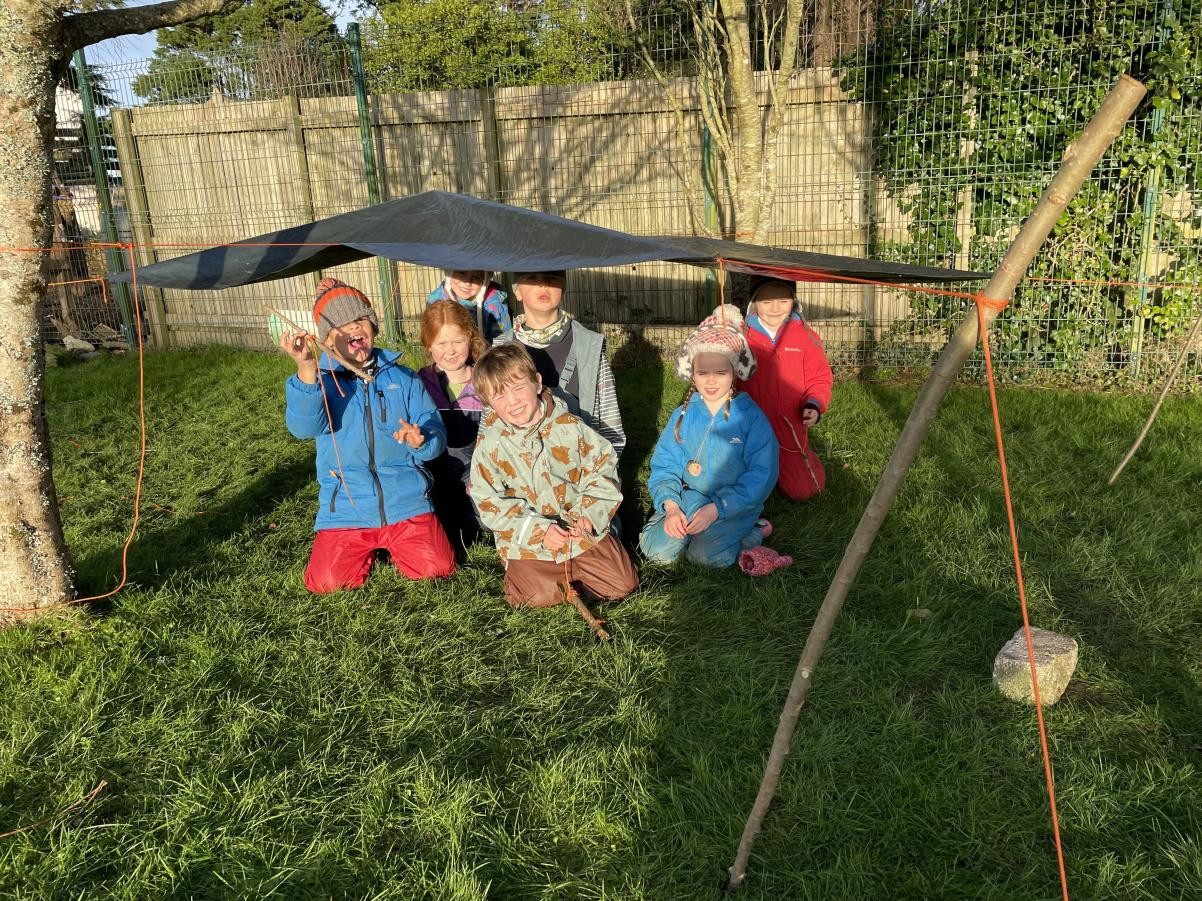 Using DT skills in Forest School