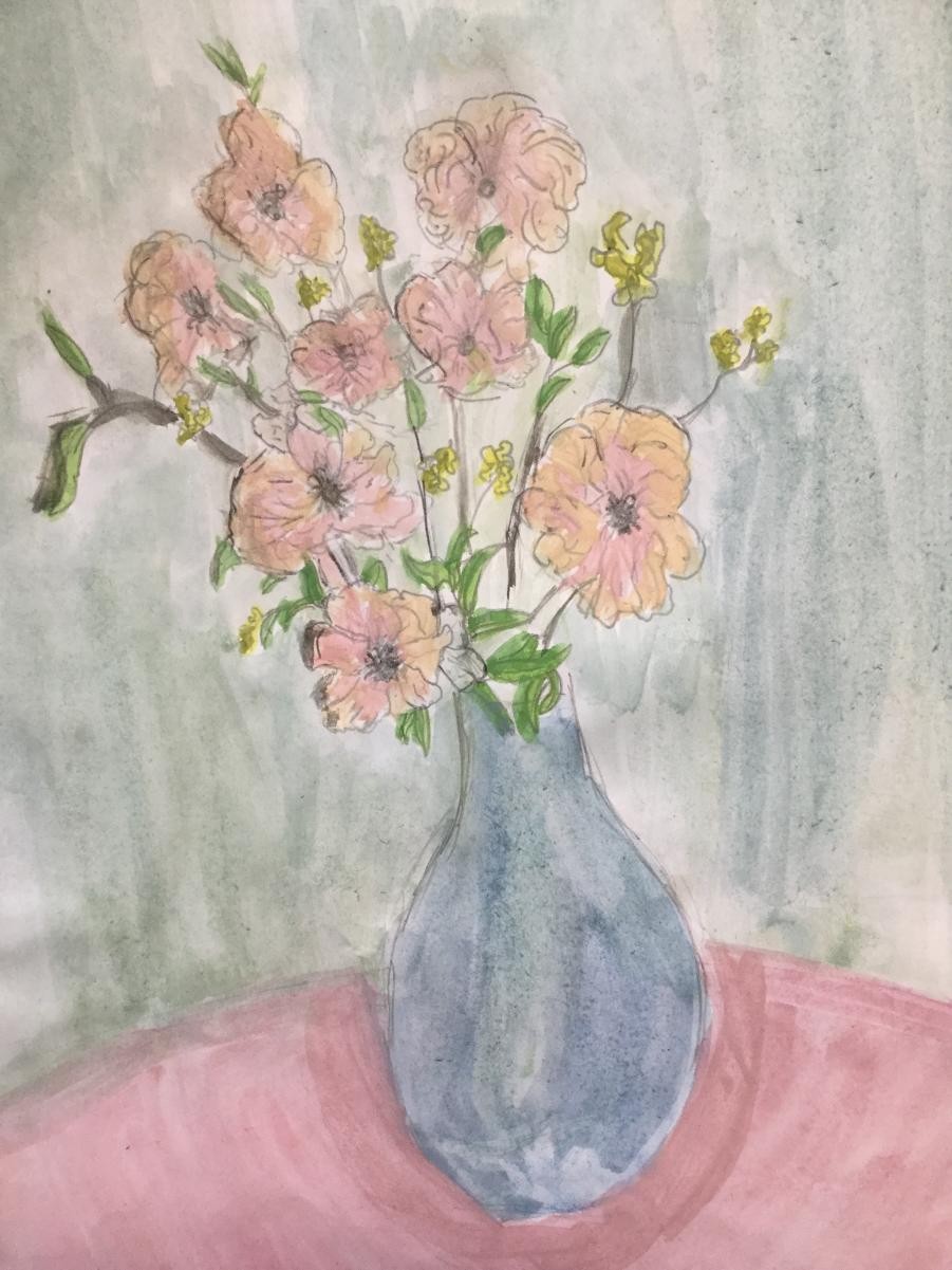 Still life inspired by the impressionists 