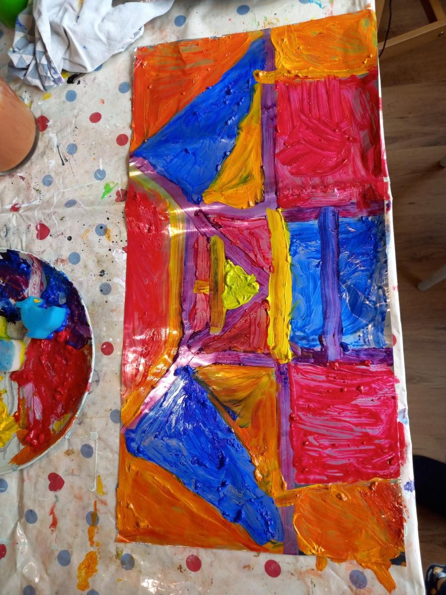 Promoting Well Being Through Process Art