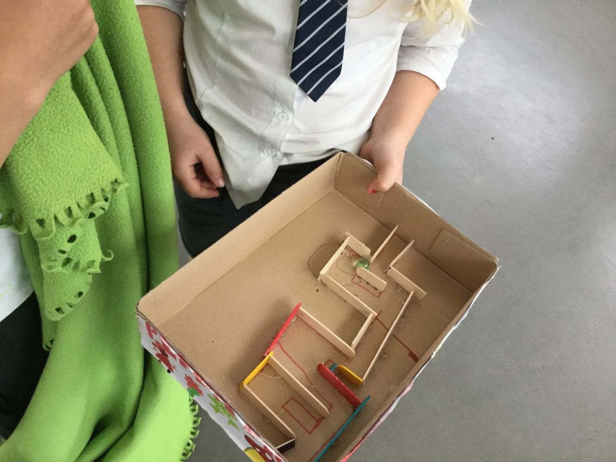 Marble Mazes. Creating our toy