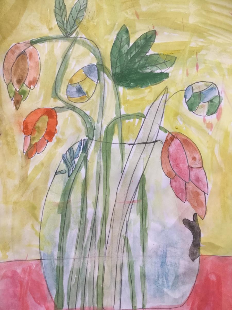 Still life inspired by the impressionists 