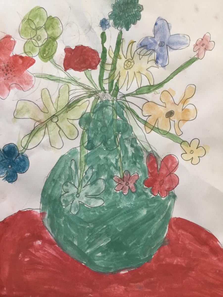 Still life inspired by the impressionists 