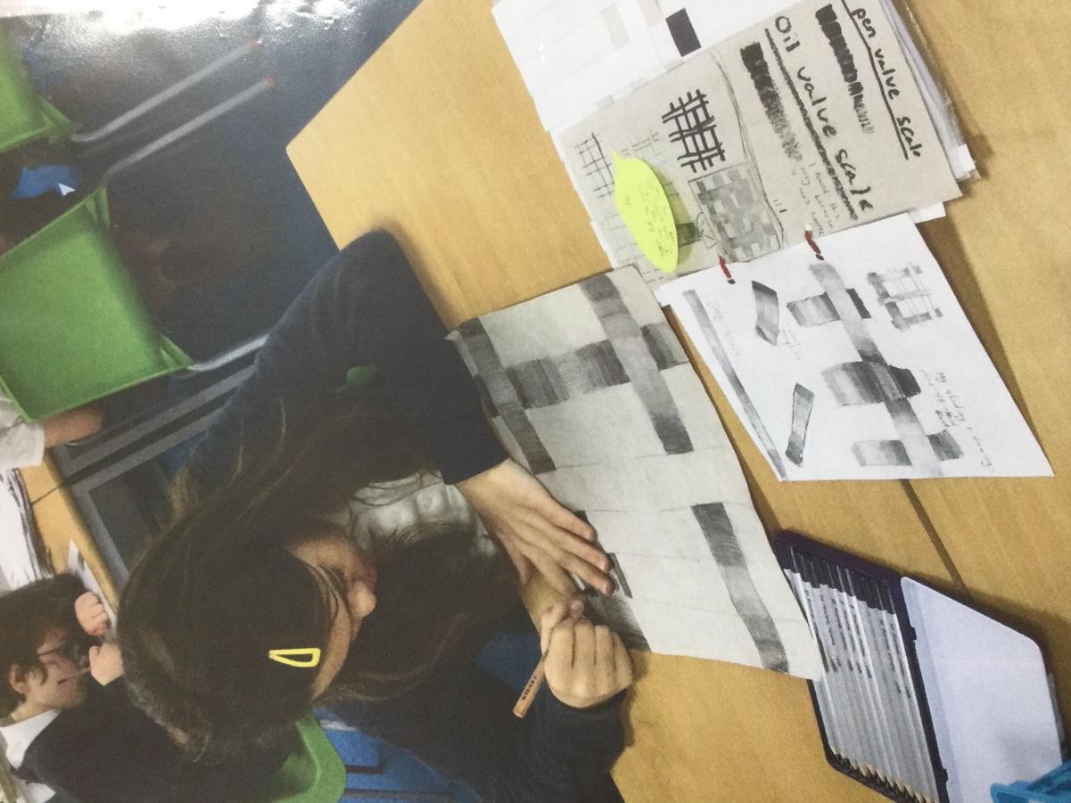 Drawing. Exploring tone.