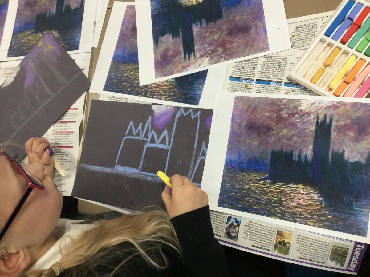 Inspired by Claude Monet
