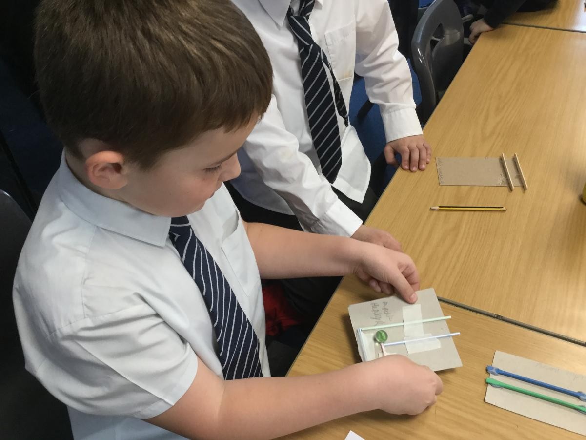 Marble Mazes. Exploring materials