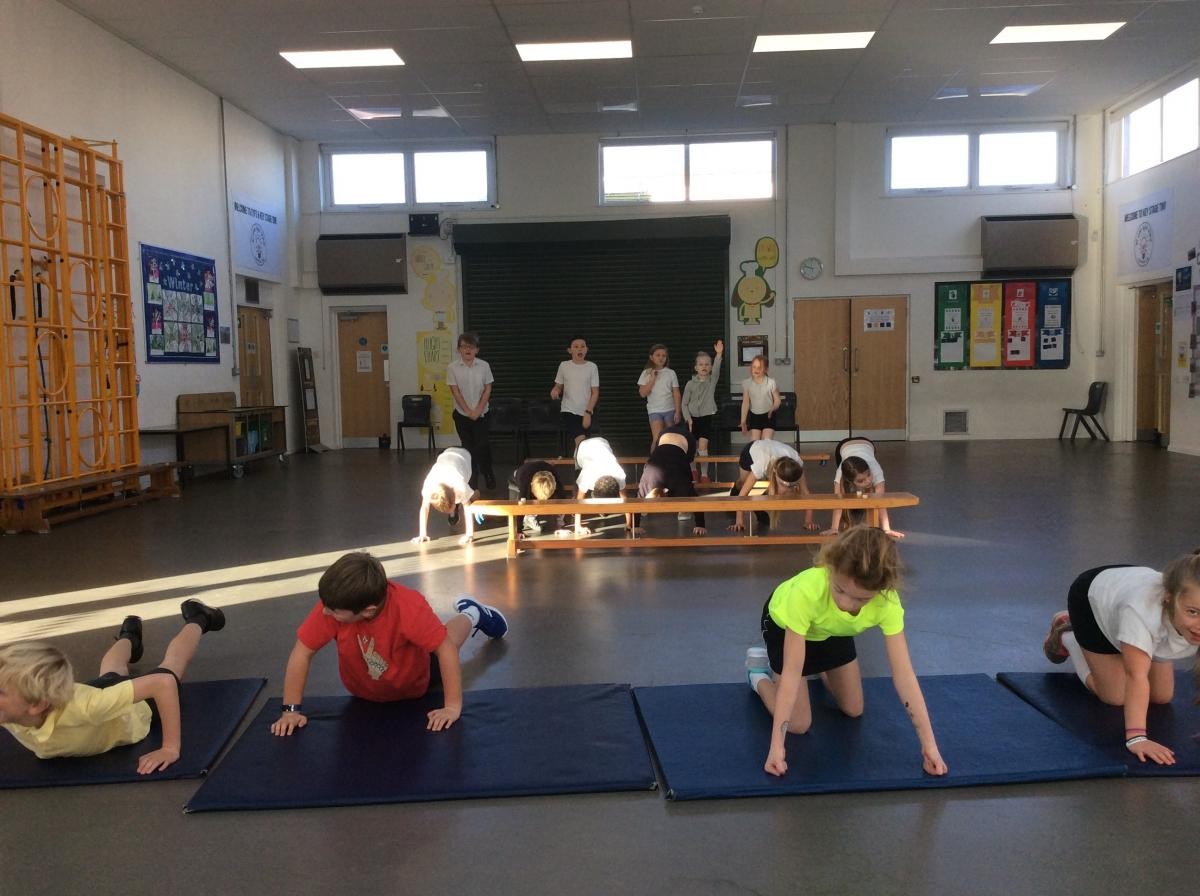 Team GB athlete, Isabel Haigh visits St Uny C of E Academy