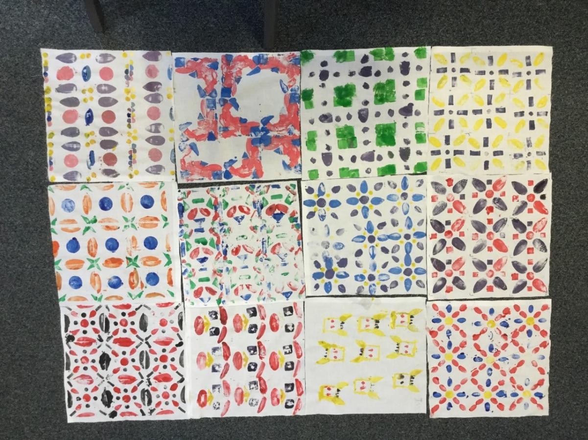 Textiles. Fabric printing