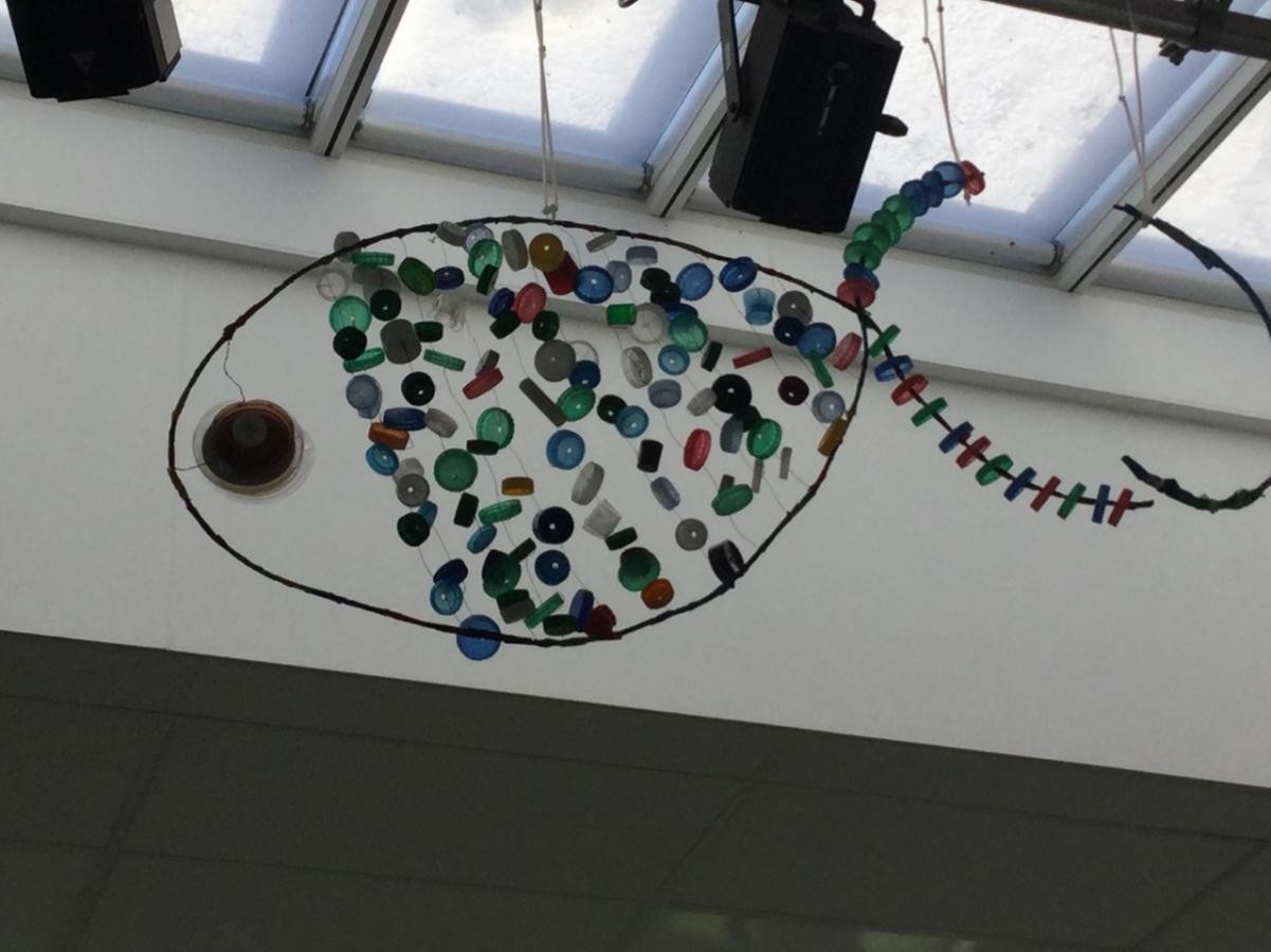 Sculpture. Recycled project for G7