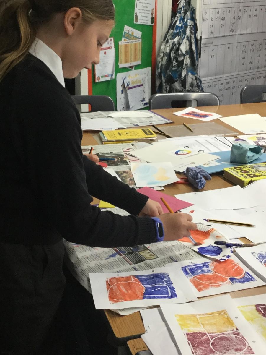 Print. Complementary colours