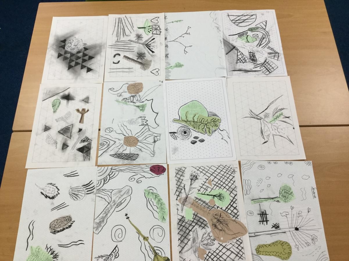 Drawing. Inspired by nature.