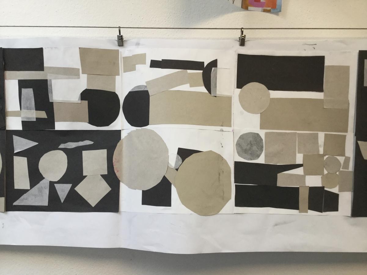 St Ives Artist Inspired - Ben Nicholson.
Collage