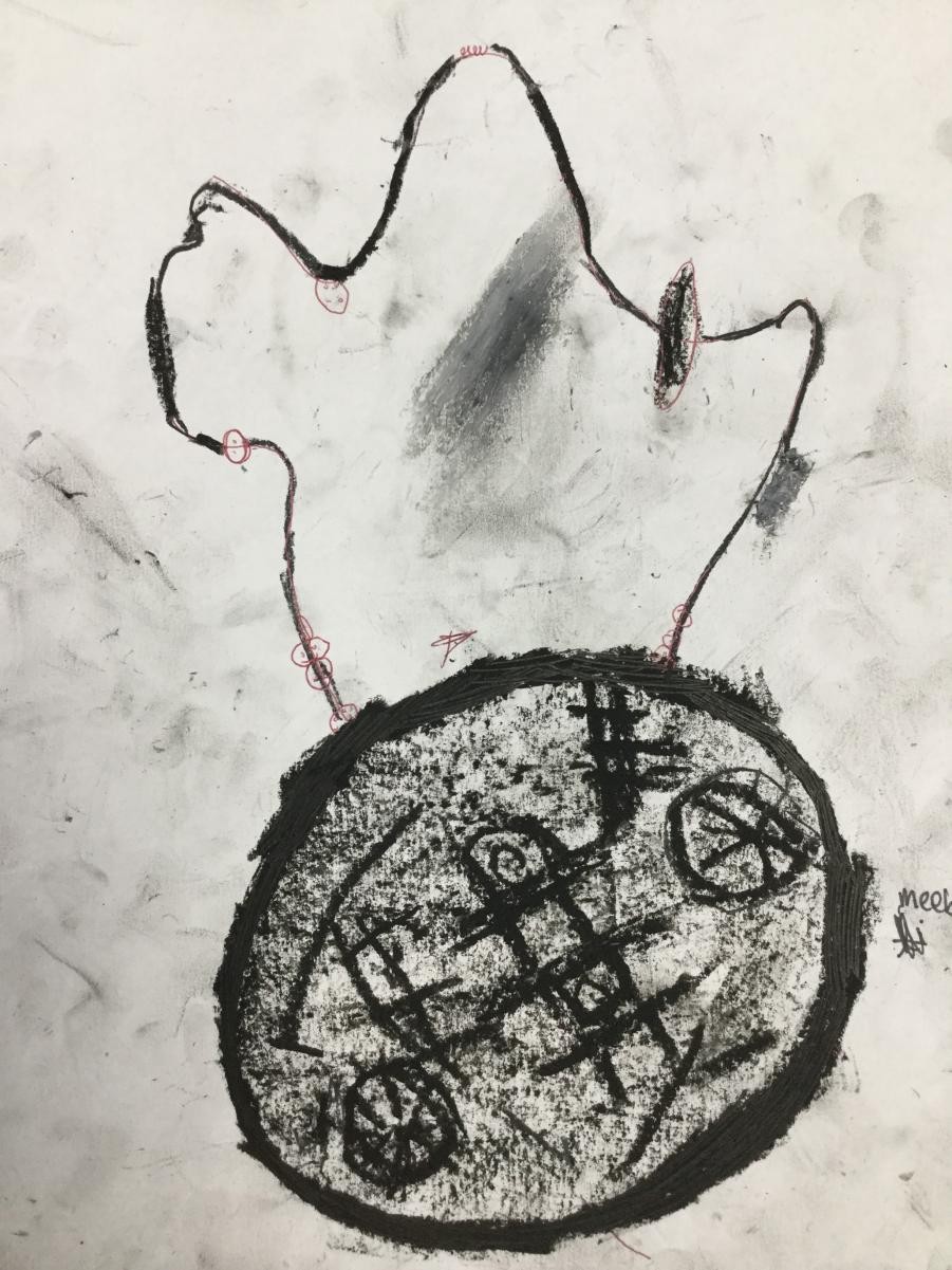 Drawing. Our sculptures