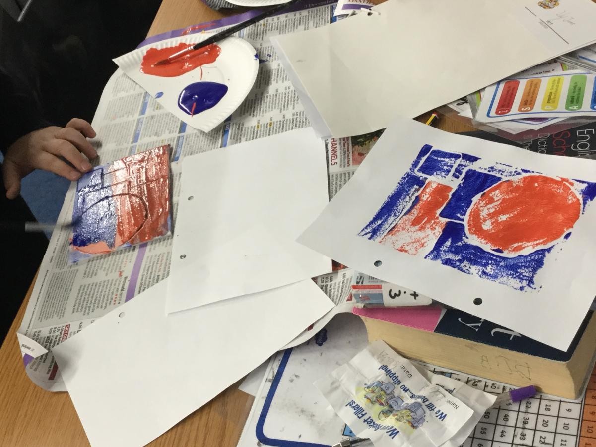 Print. Complementary colours