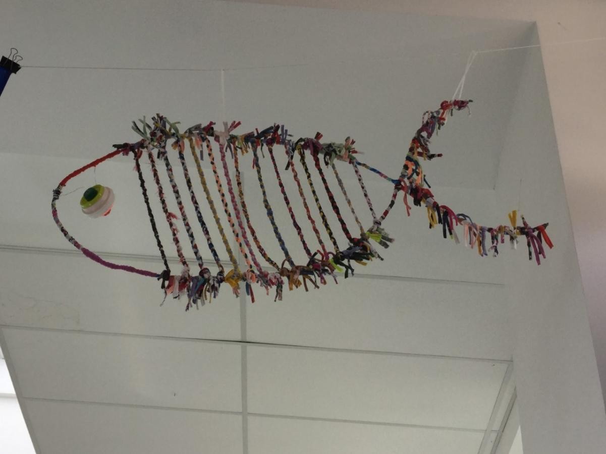 Sculpture. Recycled project for G7