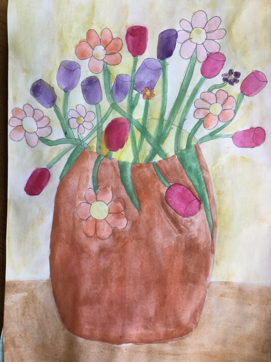 Still life inspired by the impressionists
