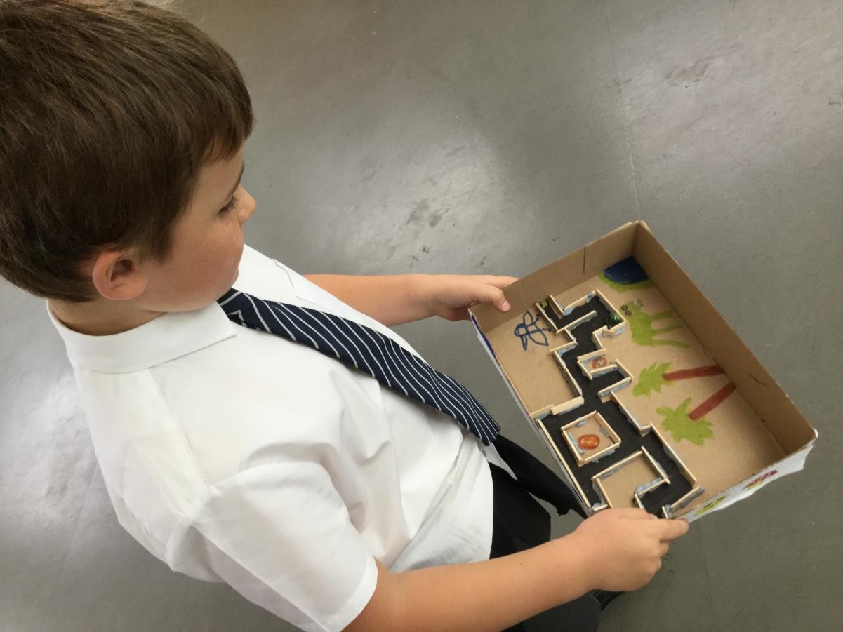 Marble Mazes. Creating our toy