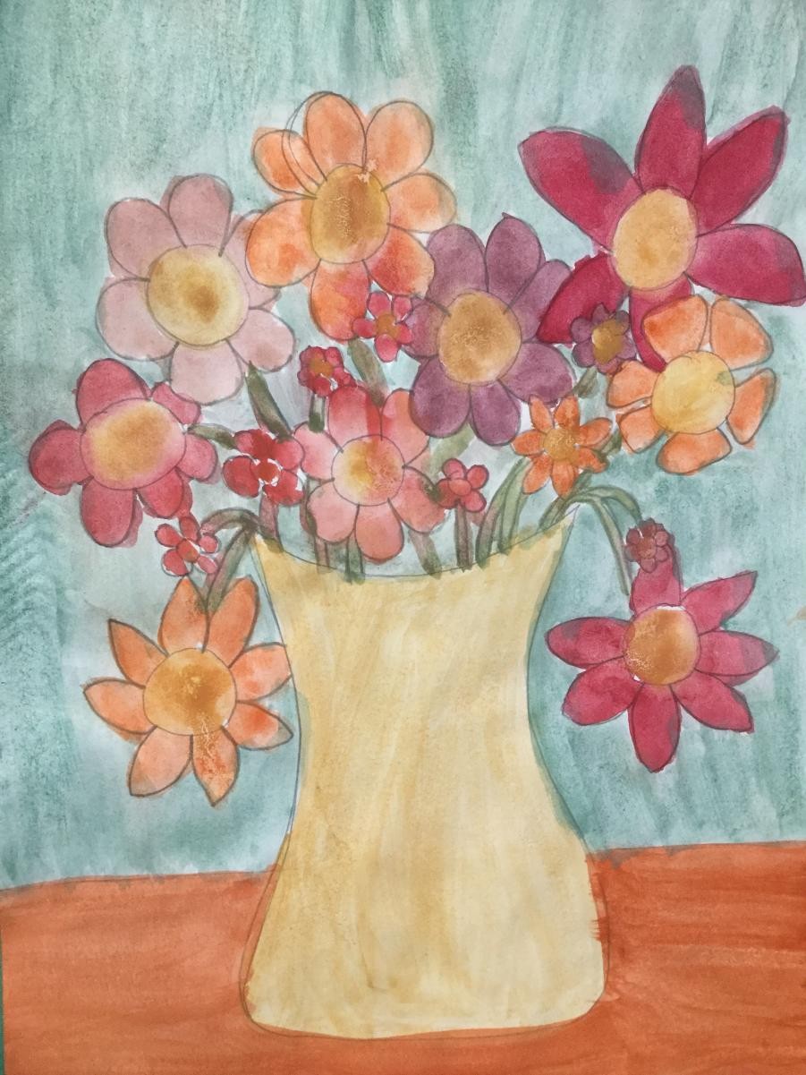 Still life inspired by the impressionists 