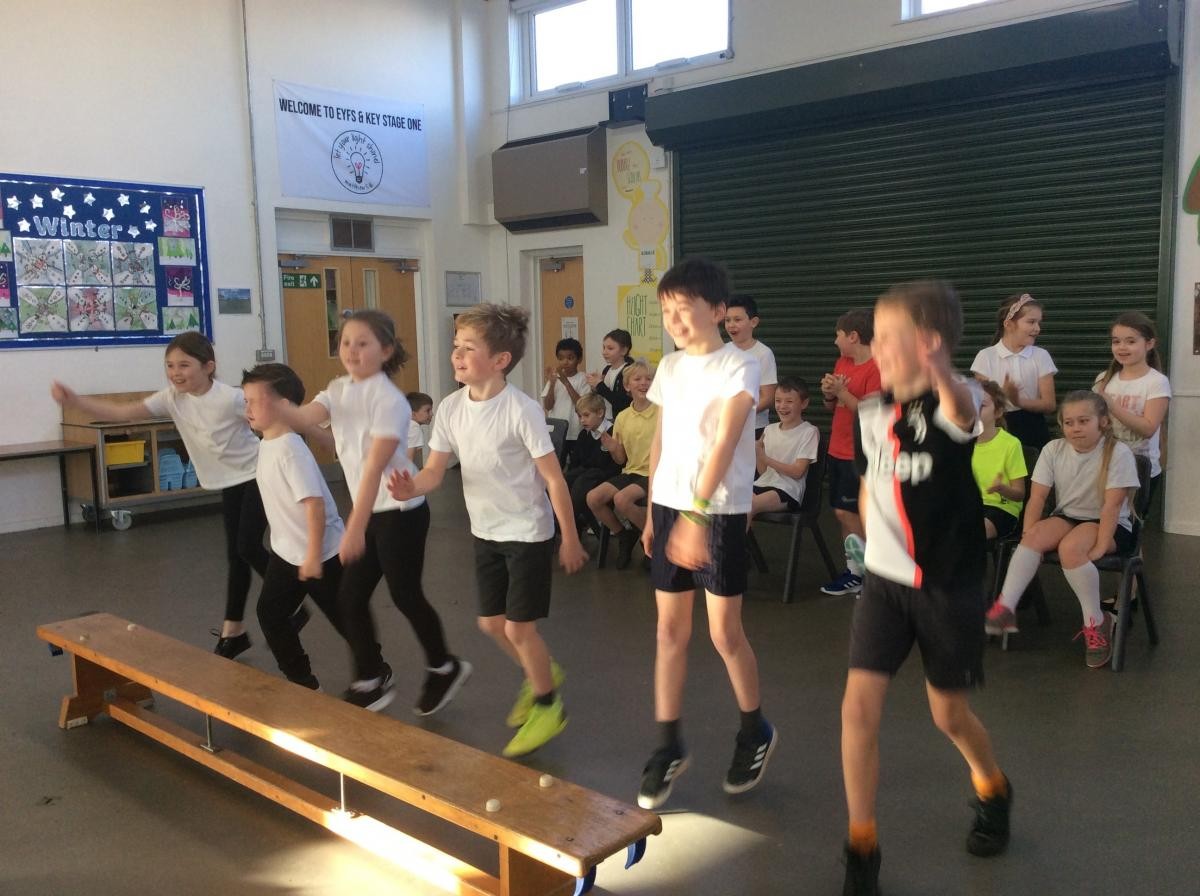 Team GB athlete, Isabel Haigh visits St Uny C of E Academy