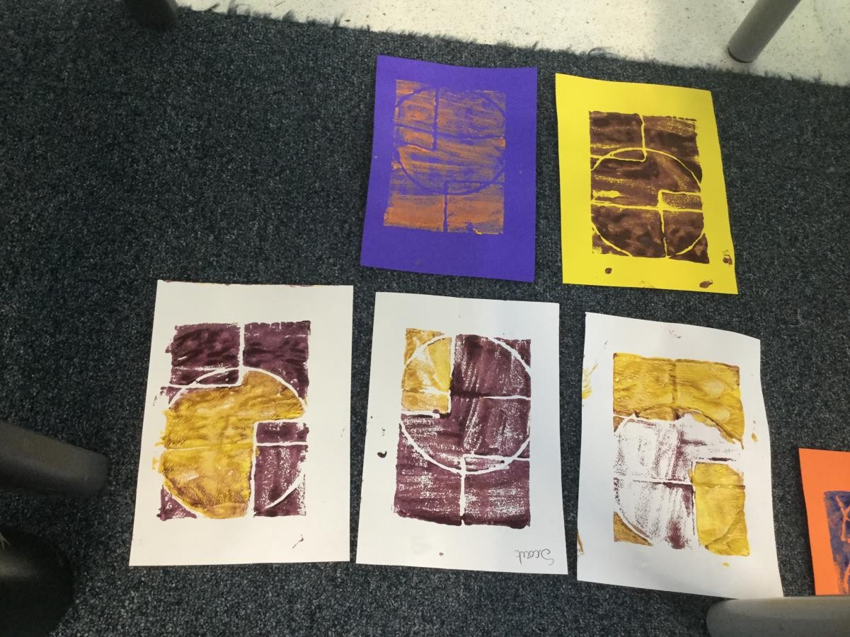 Print. Complementary colours