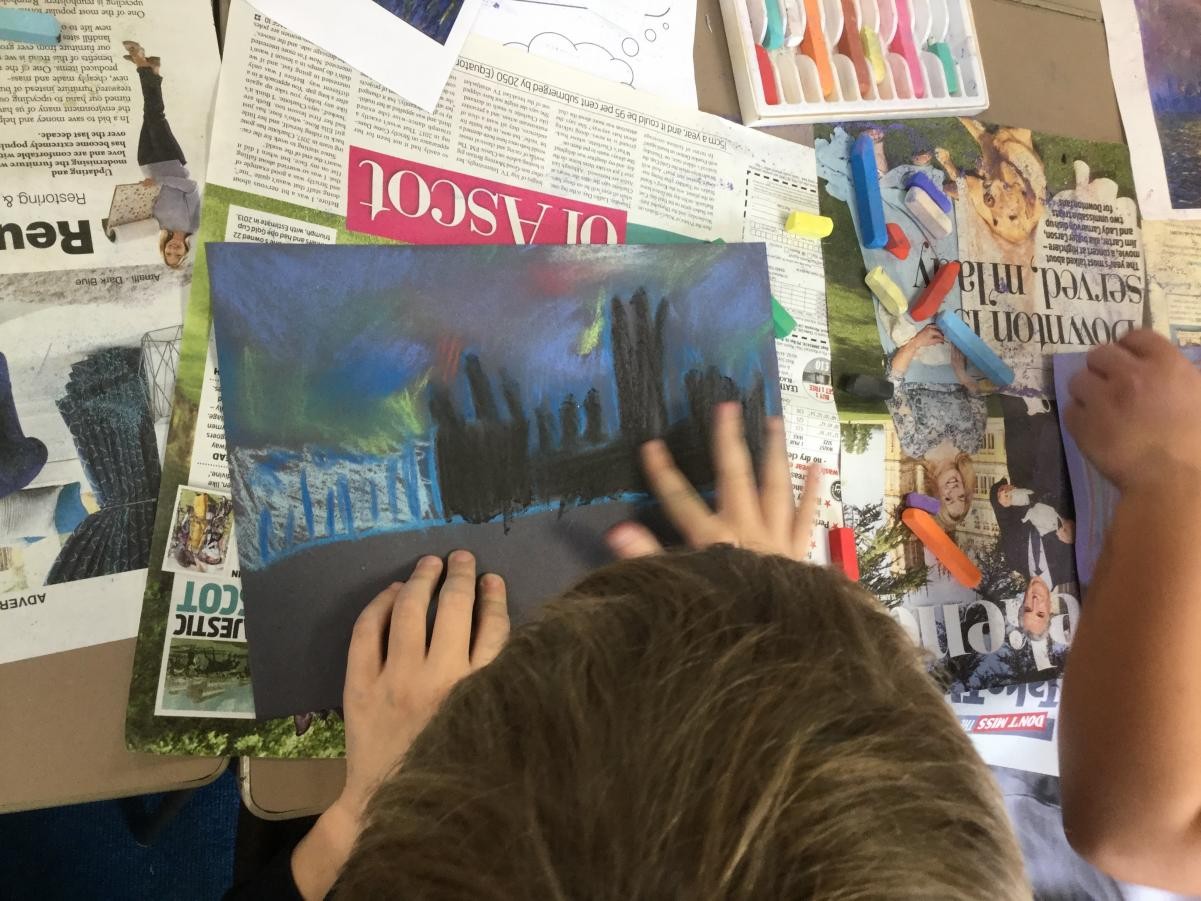 Inspired by Claude Monet
