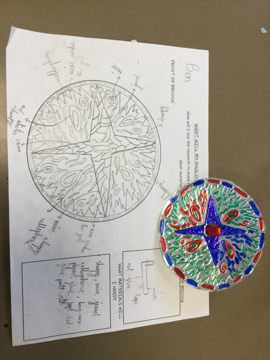 Anglo Saxons. Following our design plans