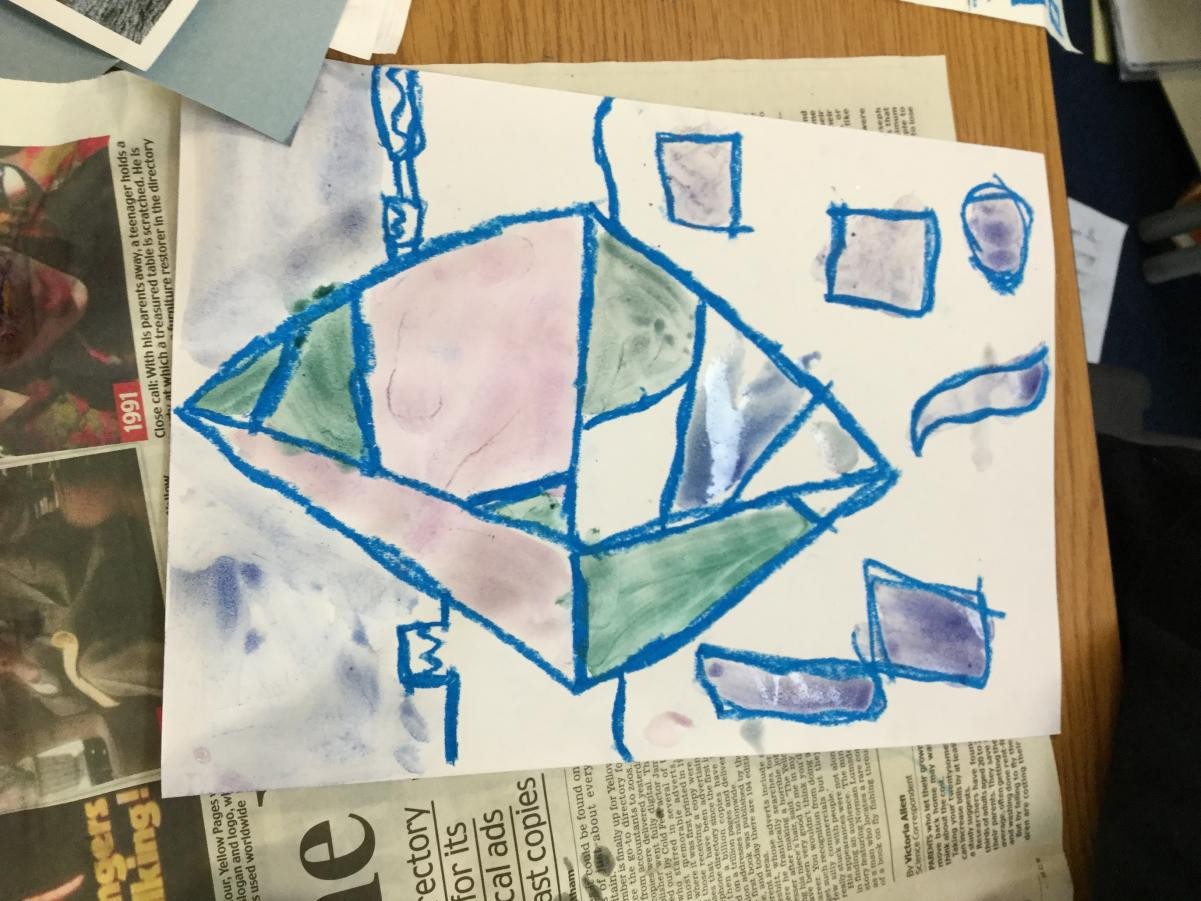 Antarctic inspired work 