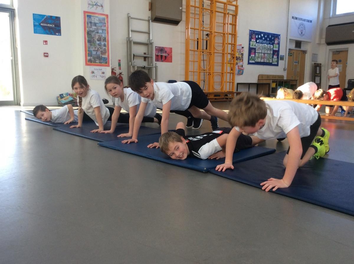 Team GB athlete, Isabel Haigh visits St Uny C of E Academy