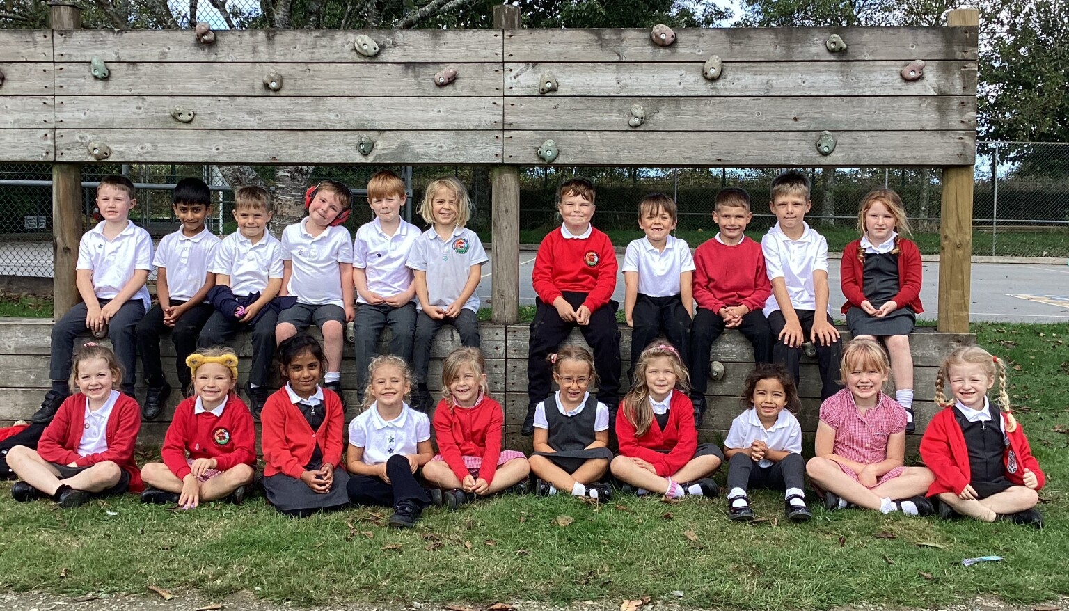 Our class are all excited to start a new term