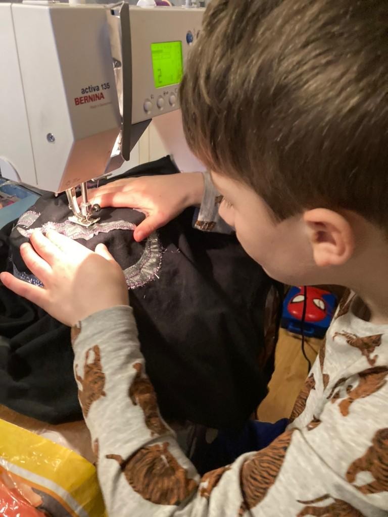 DT: Textiles - Making a superhero cape