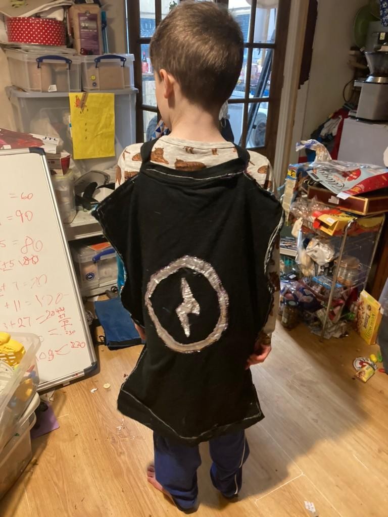 DT: Textiles - Making a superhero cape