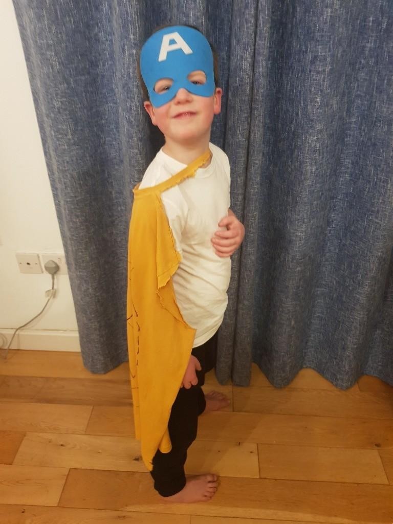DT: Textiles - Making a superhero cape