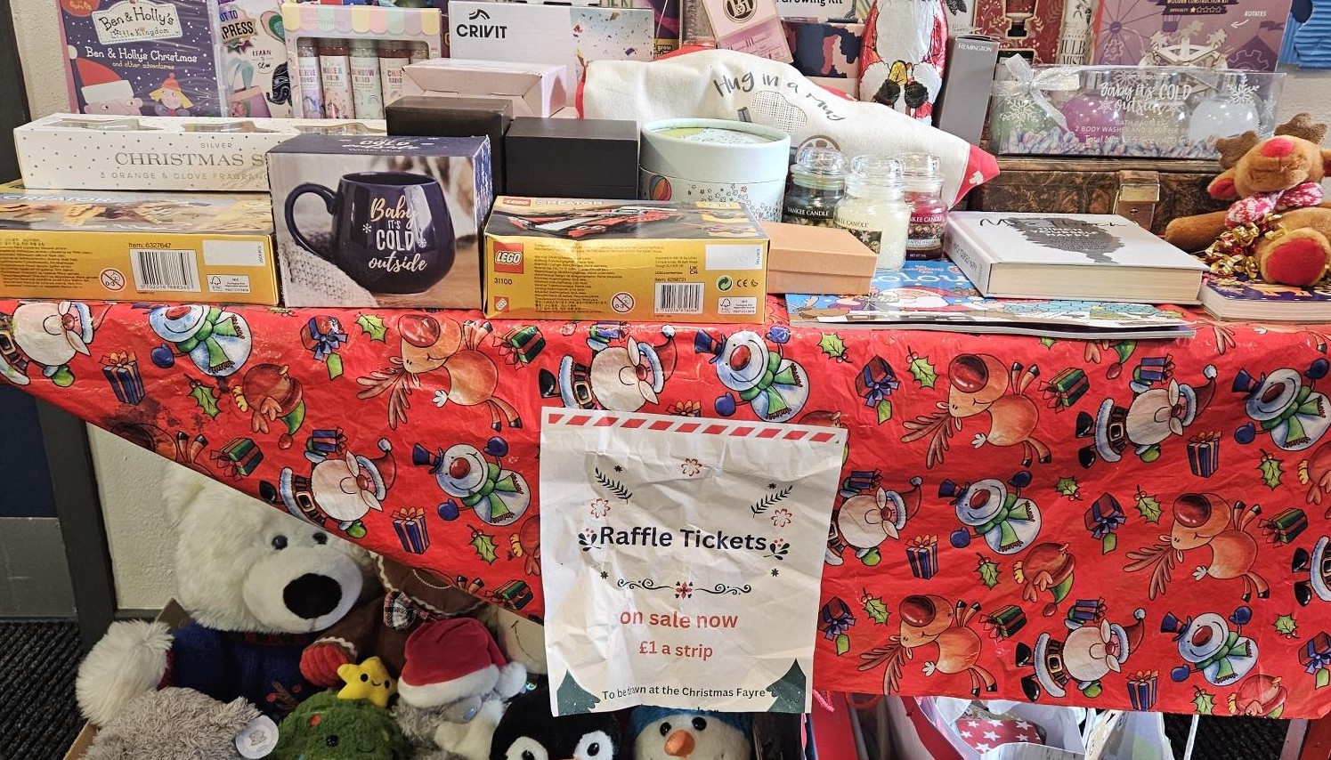 Every year FOTA organise a huge Christmas raffle with some great prizes!