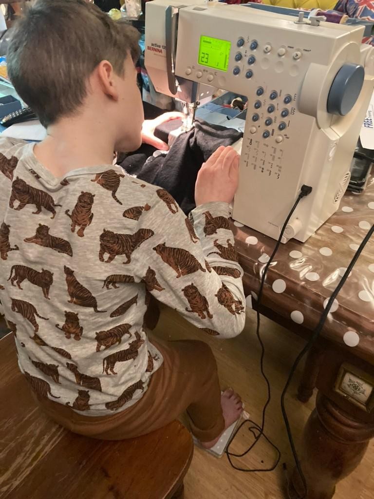 DT: Textiles - Making a superhero cape