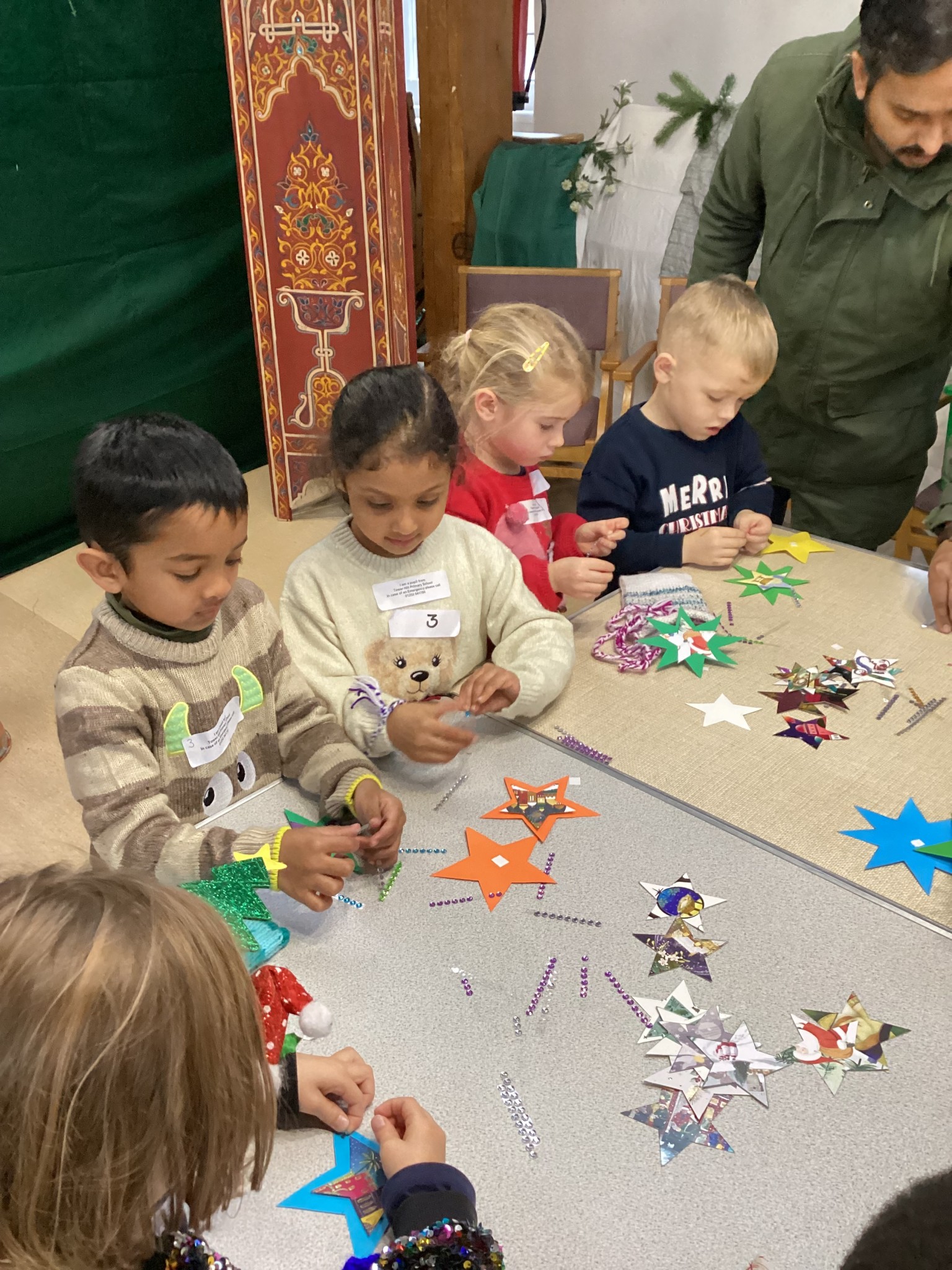 Creating their own star for a special someone