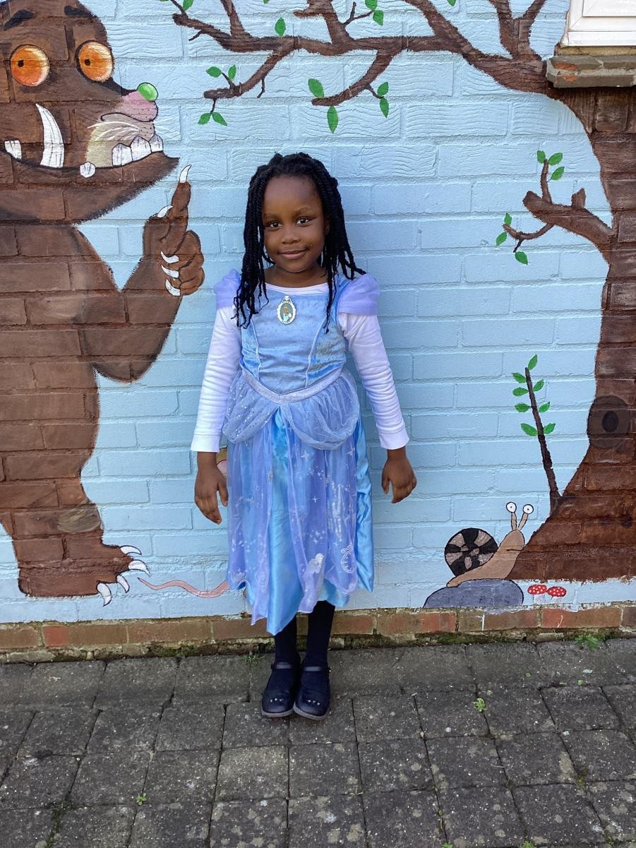 Carina as Cinderella