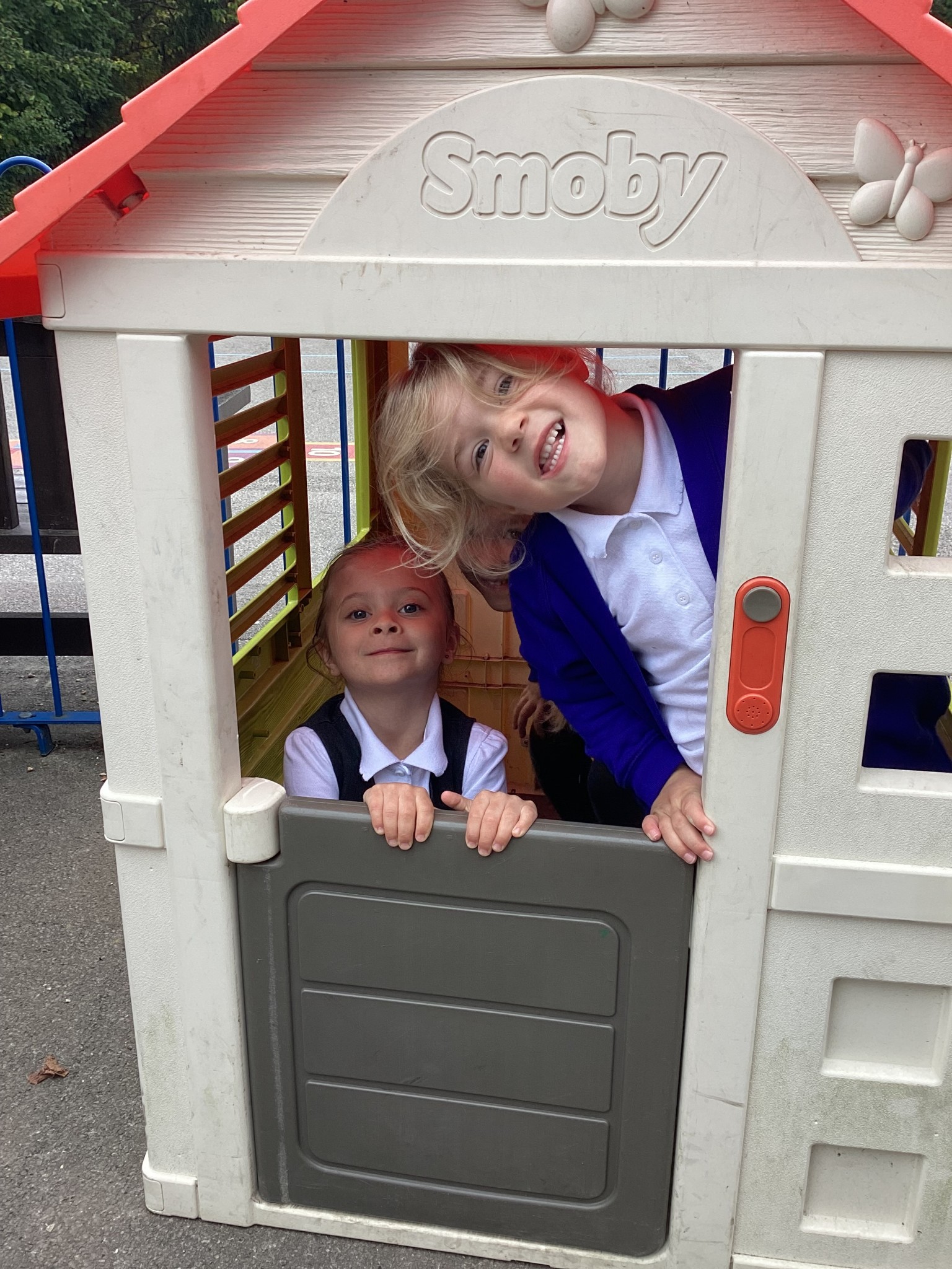 Playing with friends 