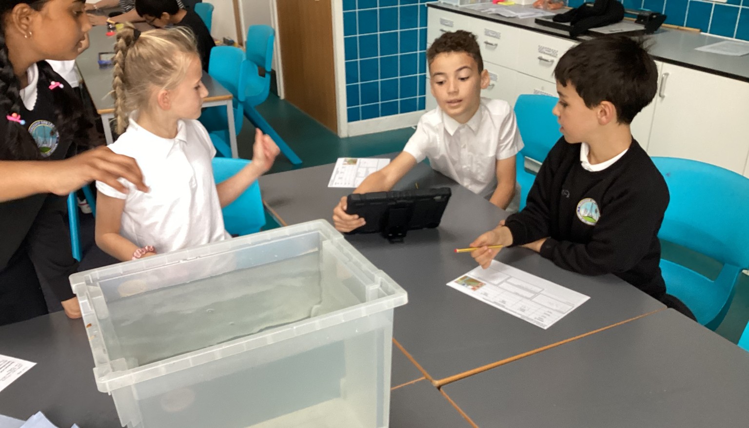 Water resistance experiment 