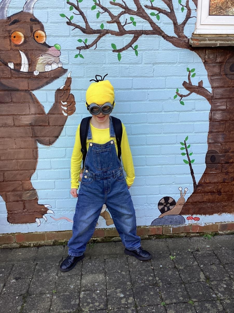 Charlie as Bob the Minion